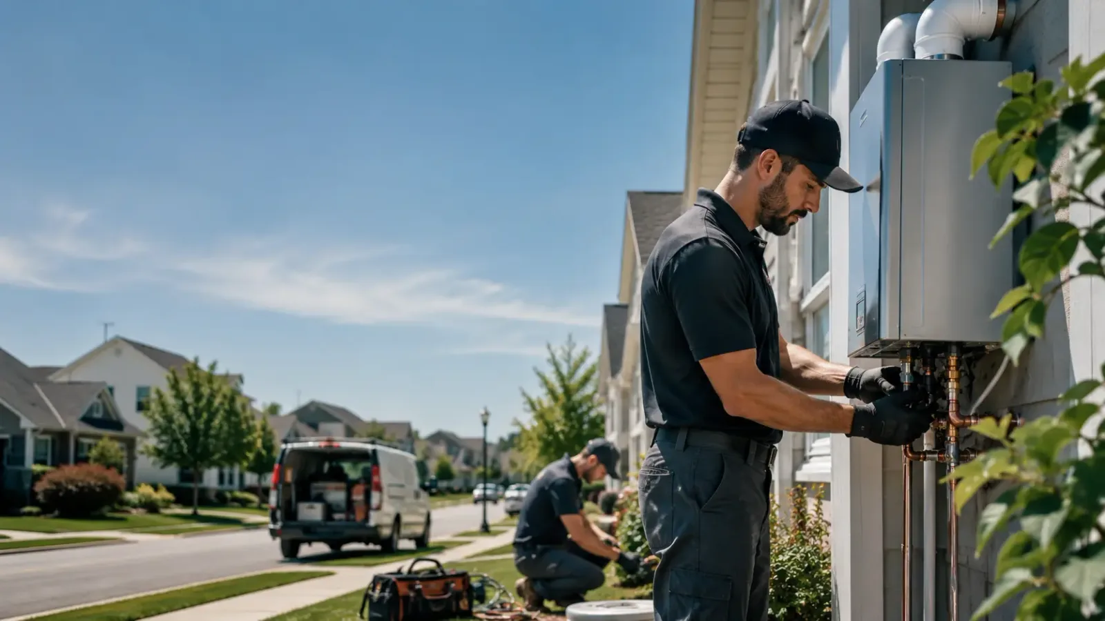 Tankless Water Heater Installation in Brookside, DE